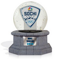 Custom Snow Globe/ Water Globe - 2D Shield Image (Imprinted Glass)